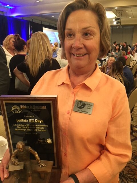 Buffalo Bill Days Ethics Award Picture